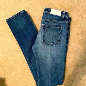 Acne jeans size 28/30 popular & stylish. Dress up for an occasion or down!